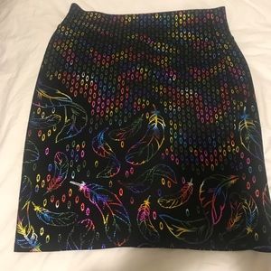 2xl lularoe multicolor Lisa Frank inspired Cassie